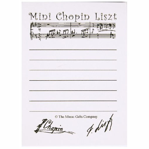 Picture of MINI CHOPIN LISZT STICKY PAD
